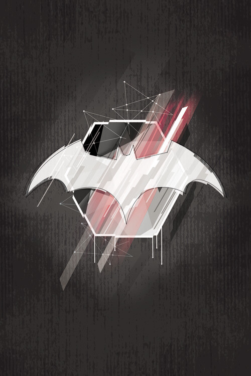 Murais de parede Batman - Logo