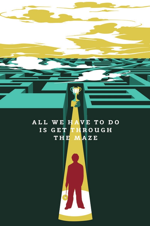 Murais de parede Harry Potter - The Maze