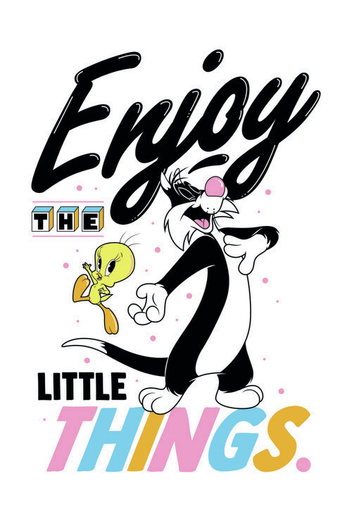 Murais de parede Looney Tunes - Enjoy the little things
