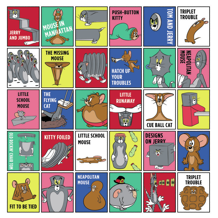 Murais de parede Tom e Jerry - Series