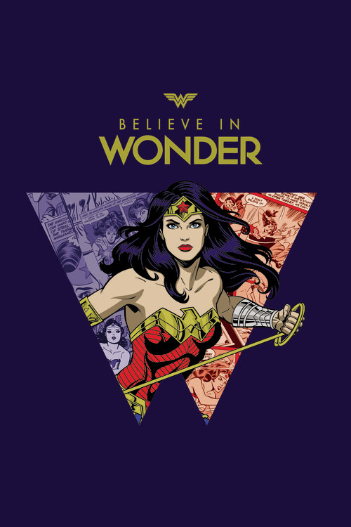 Murais de parede Wonder Woman - Diana of Themyscira
