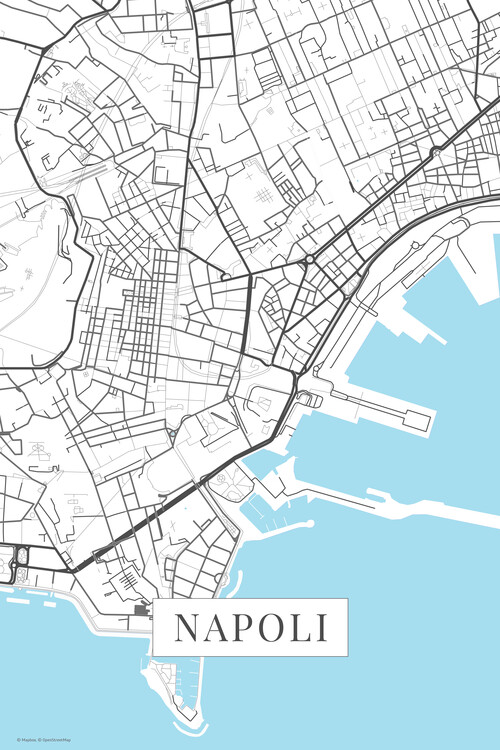 Фотошпалери Napoli white