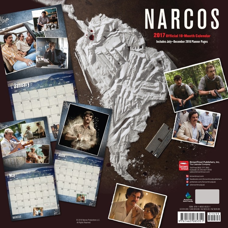Calendar 2021 Narcos