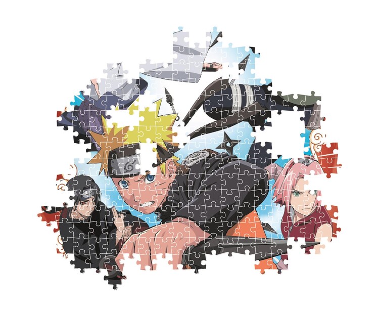 Clementoni Puzzle 1000 Pezzi Anime Naruto con Poster Incluso