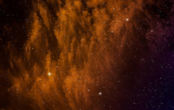 Αυτοκόλλητο Nebula and stars.