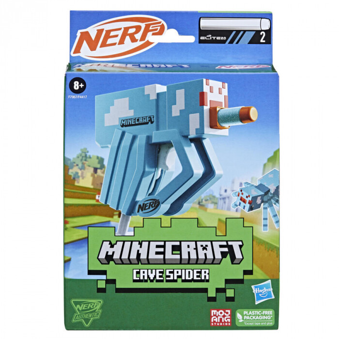 NERF Minecraft - Cave Spider Microshots | Tips for original gifts ...