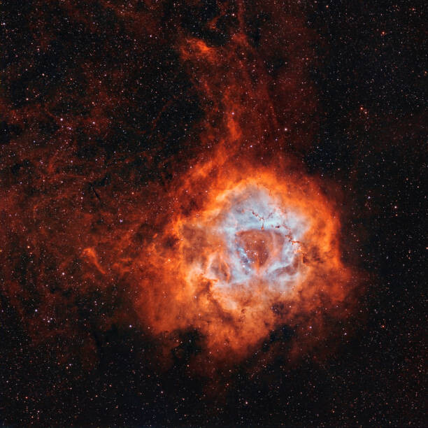 Majica NGC 2237, the Rosette Nebula, with