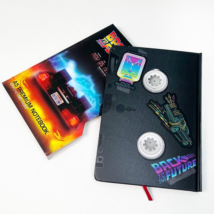 BACK TO THE Future Premium Notebook A5 Great Scott VHS EUR 12,99 - PicClick  IT