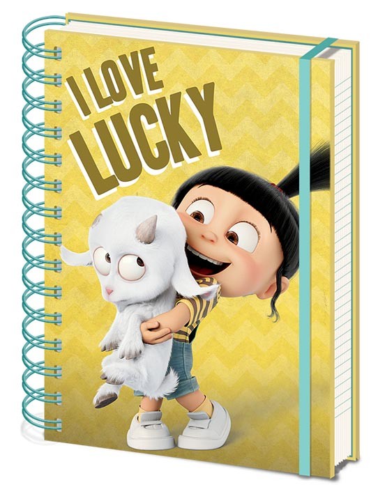 Despciable Me 3 - I Love Lucky Notebook
