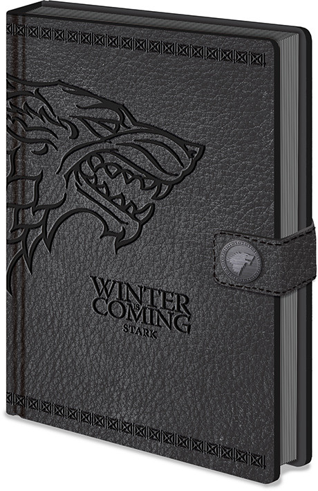 Notebook Game Of Thrones - (Stark) Clasp Premium