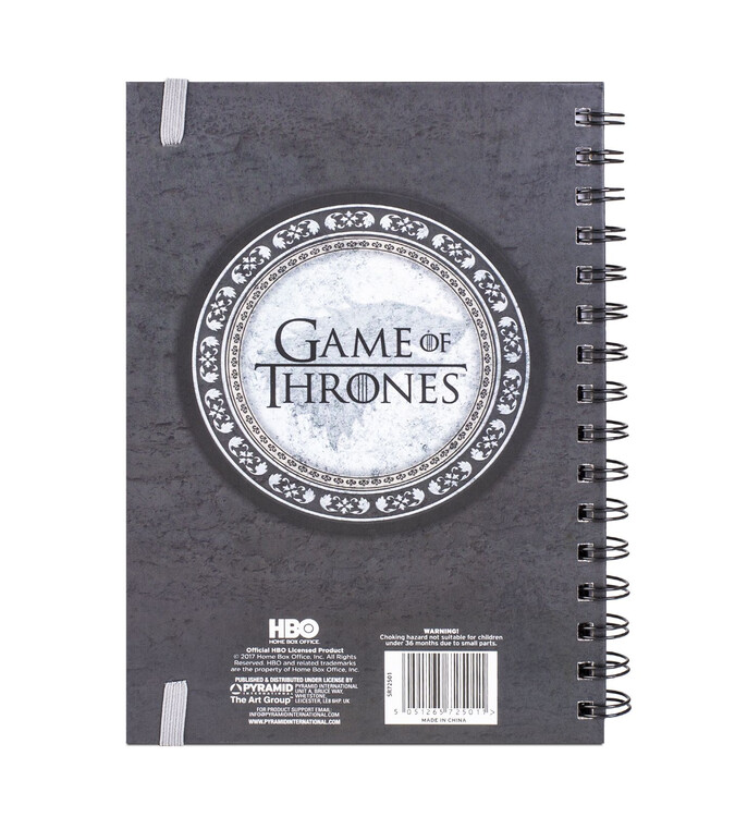Notebook Game Of Thrones - Stark