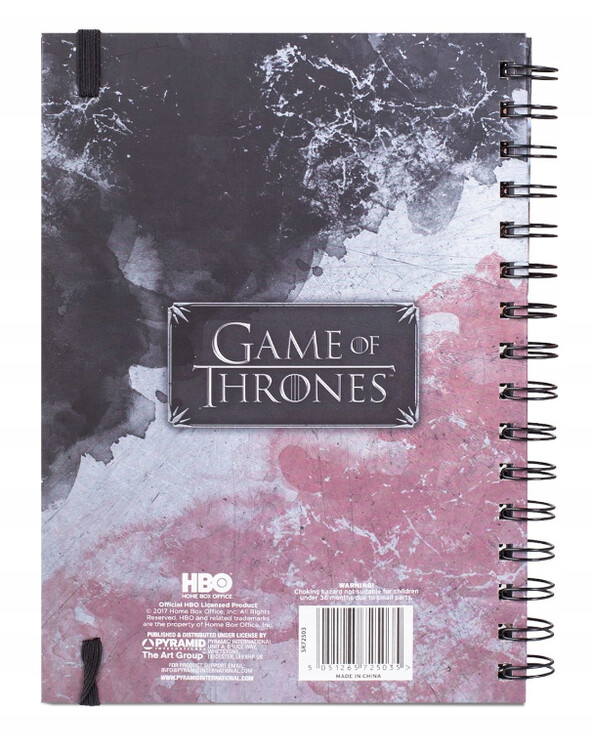 Notebook Game Of Thrones - Stark & Targaryen