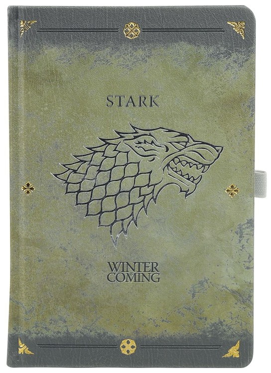 Notebook, diary Game Of Thrones Stark Worn Premium Tips for