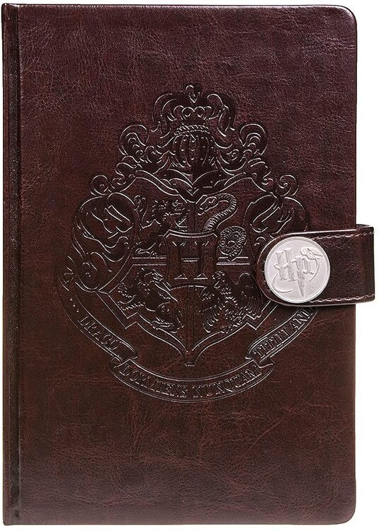 Notebook Harry Potter - Hogwarts Crest / Clasp Premium
