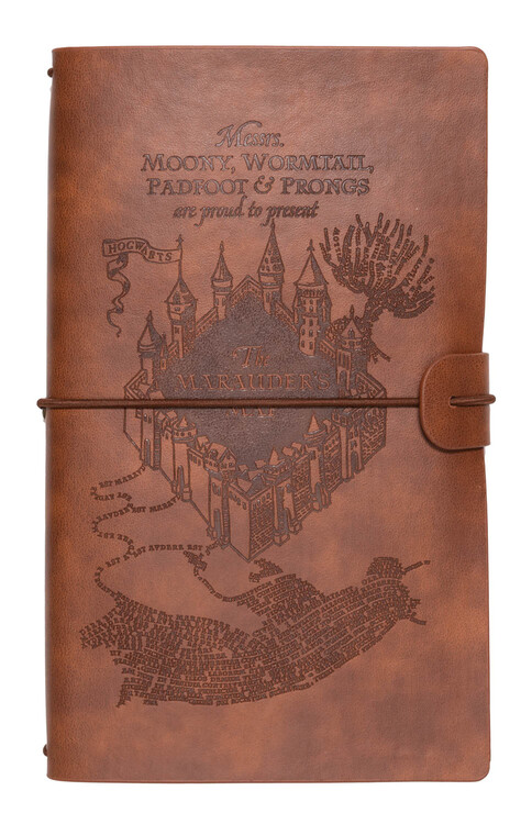 Notebook Harry Potter - Marauder's Map