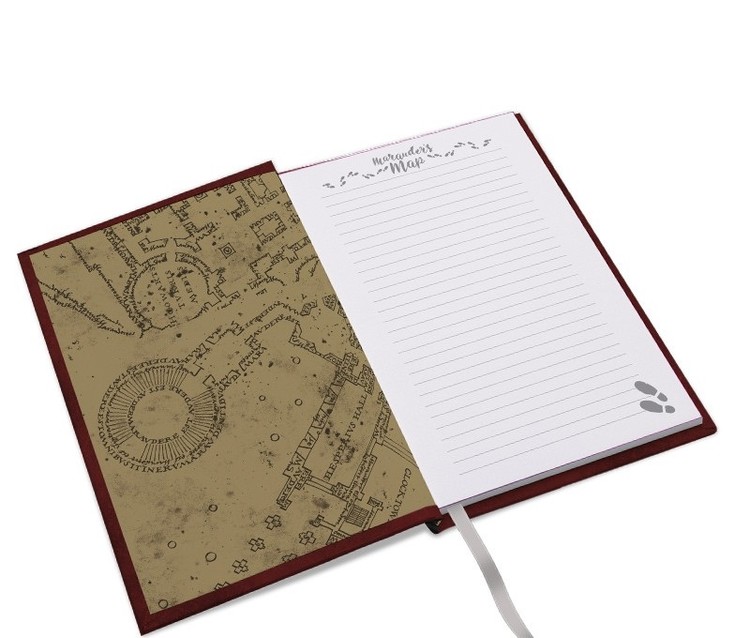 Notebook Harry Potter - Marauder's Map