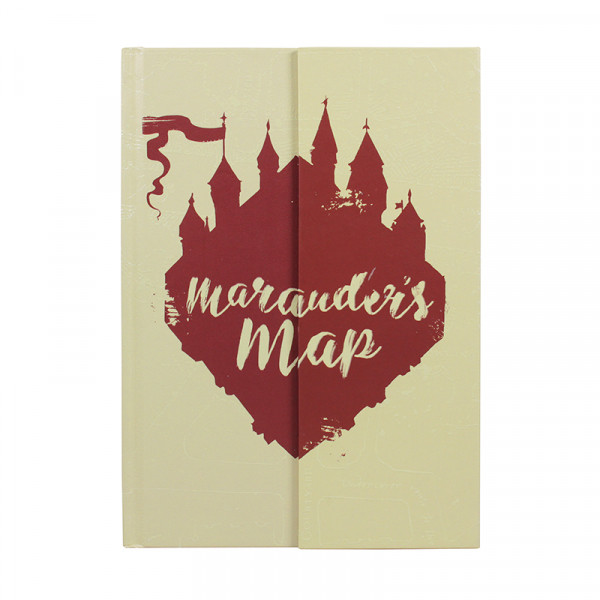 Notebook Harry Potter - Mauraders Map A5