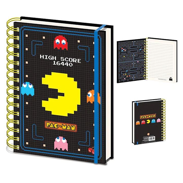 Caderno, diário Pac-Man - High Score