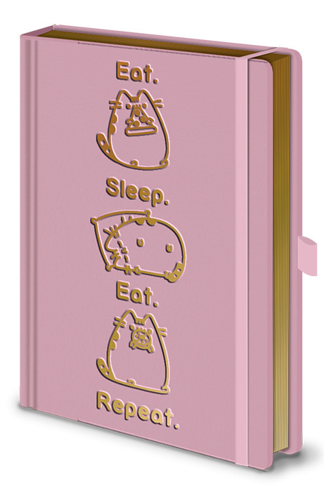Notebook Pusheen - Eat. Sleep. Eat. Repeat.