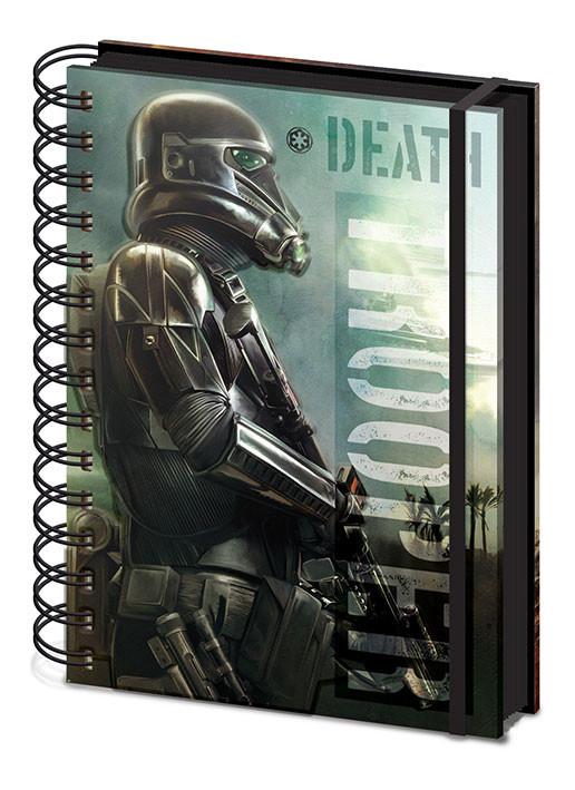 240 Seiten blanko Rogue One A Star Wars Story Premium Notizbuch Death Trooper 