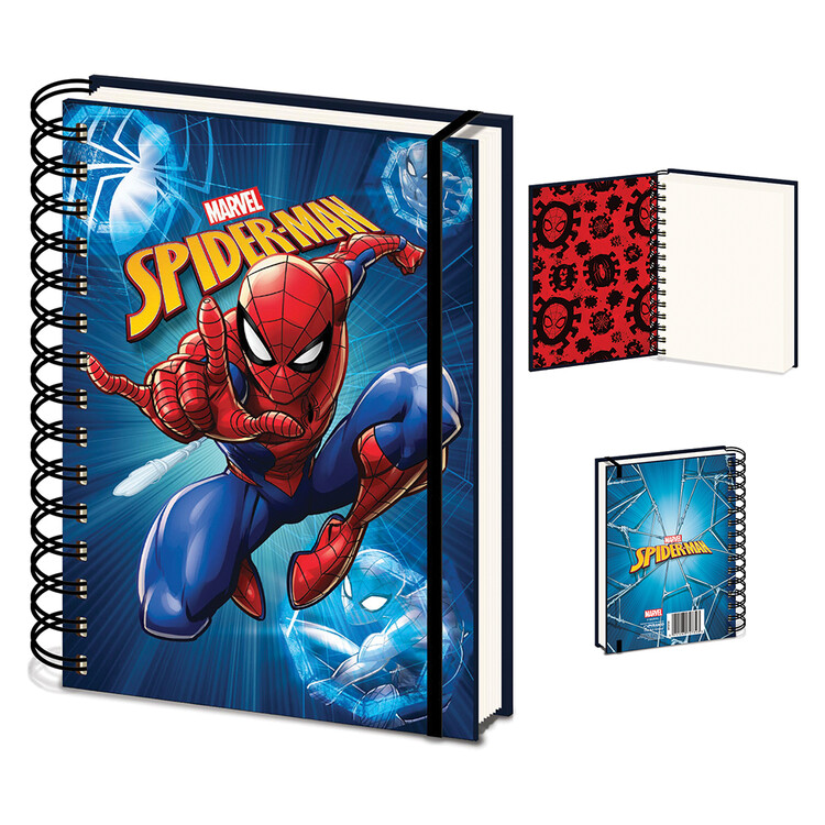 Notebook, diary Spider-Man (Web Strike) | Tips for original gifts