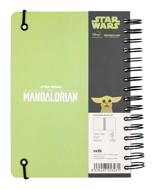 Notebook Star Wars: The Mandalorian