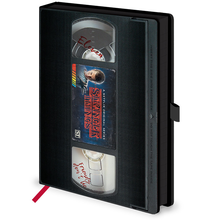 Notebook Stranger Things - VHS