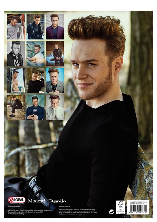Calendar 2021 Olly Murs