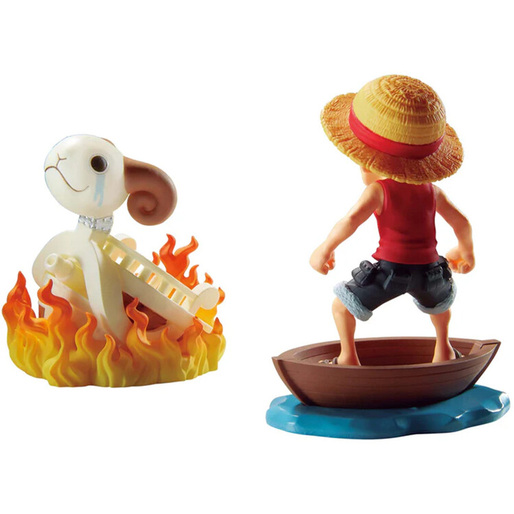 Figurine One Piece -  Monkey D. Luffy & Going Merry
