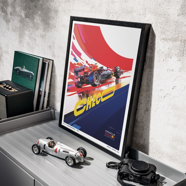 Sergio Perez Formula 1 Gift Art Premium Checo Red Bull F1 