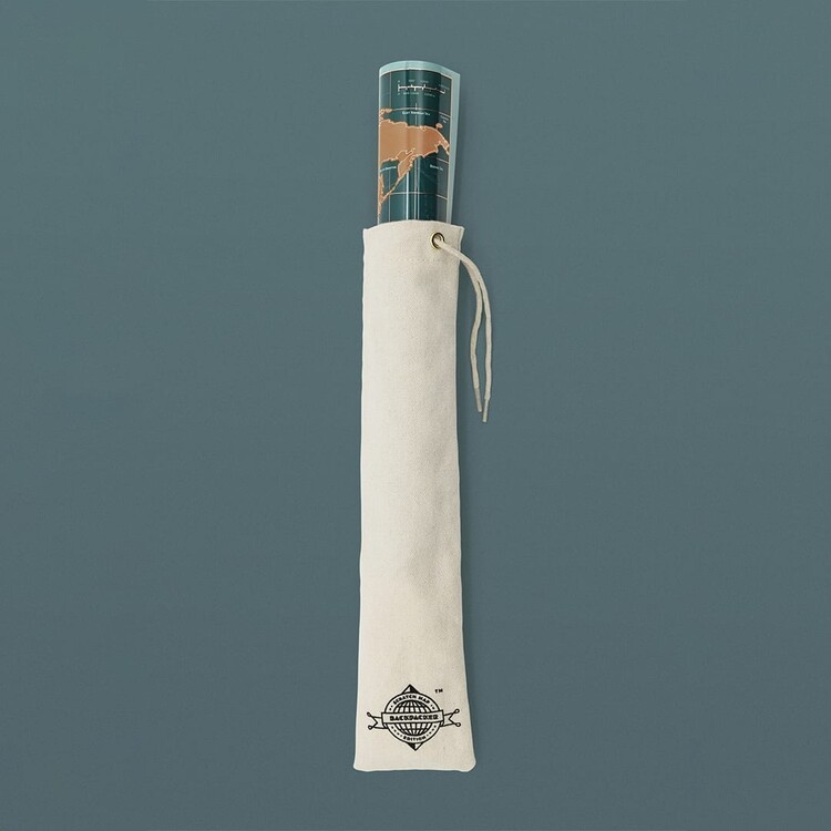 Scratch Map Backpacker Edition