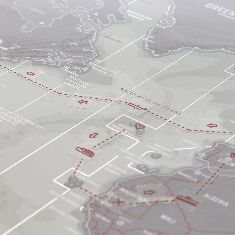 Scratch Map Platinum Edition