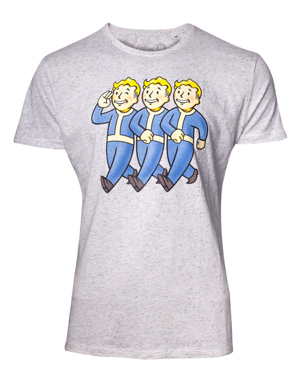 Paita Fallout - Three Vault Boys