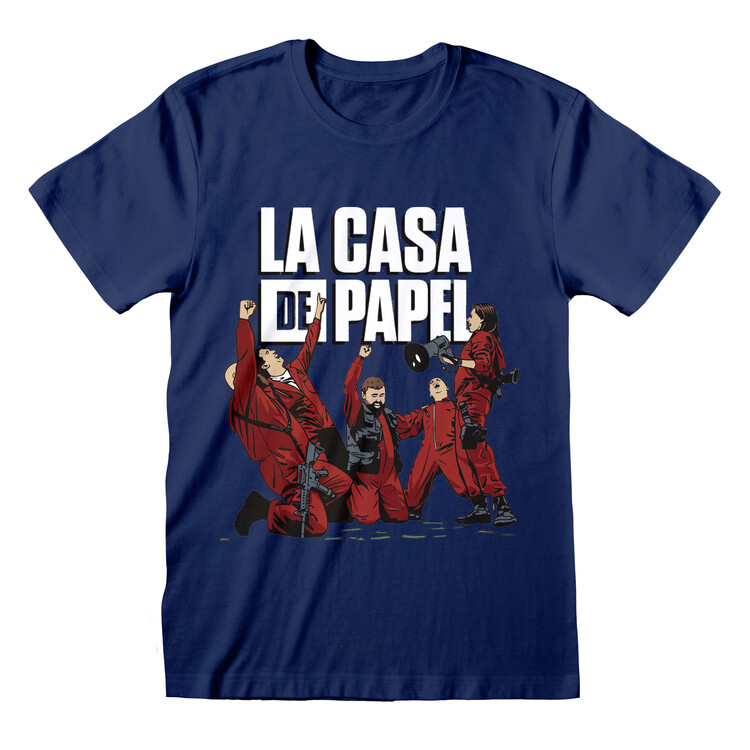 Paita Money Heist (La Casa De Papel) - Celebrating