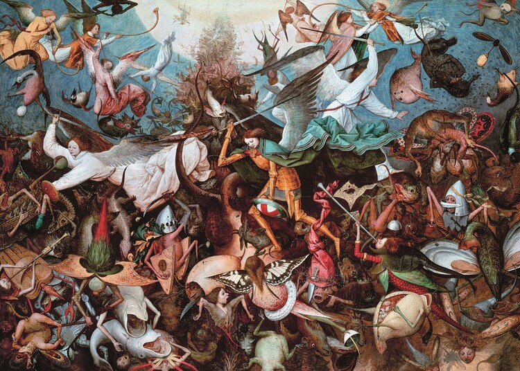 Puzzle Pieter Bruegel st. - The Fall of Rebels Angels