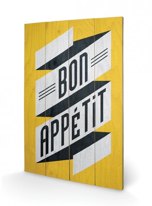 Pintura em madeira Edu Barba - Bon Appetit