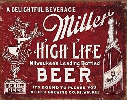 Placa de metal Miller - Bound to Please