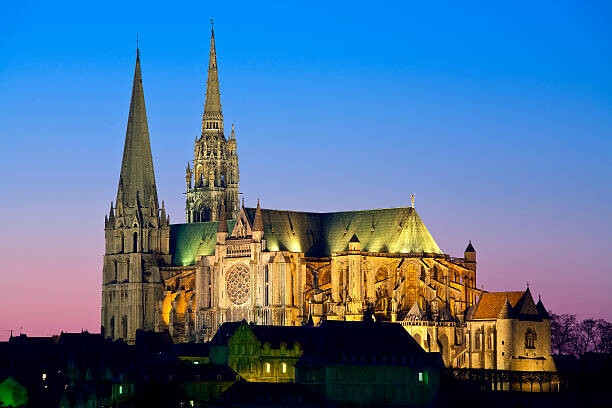 Poster Notre Dame Cathedral, Chartres