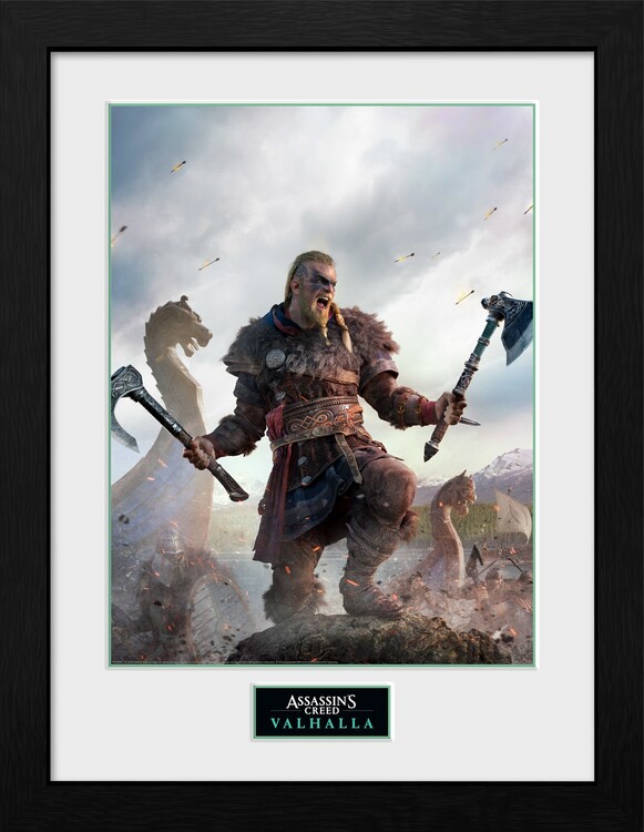 Framed poster Assassin's Creed: Valhalla - Gold Edition