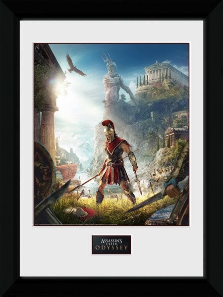 Framed poster Assassins Creed Odyssey - Key Art