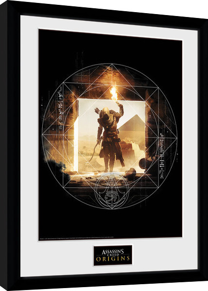 Framed poster Assassins Creed: Origins - Wanderer