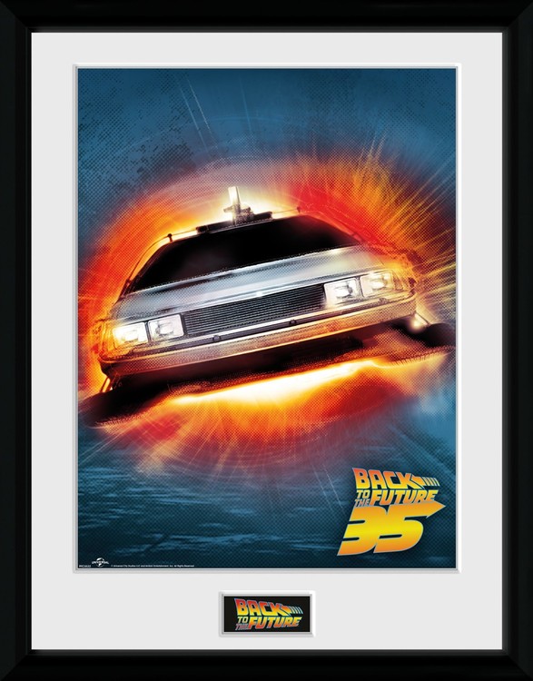 Back to the Future v2  Poster Glossy 240gsm Size A1 A2 A3 A4 Framed &Unframed