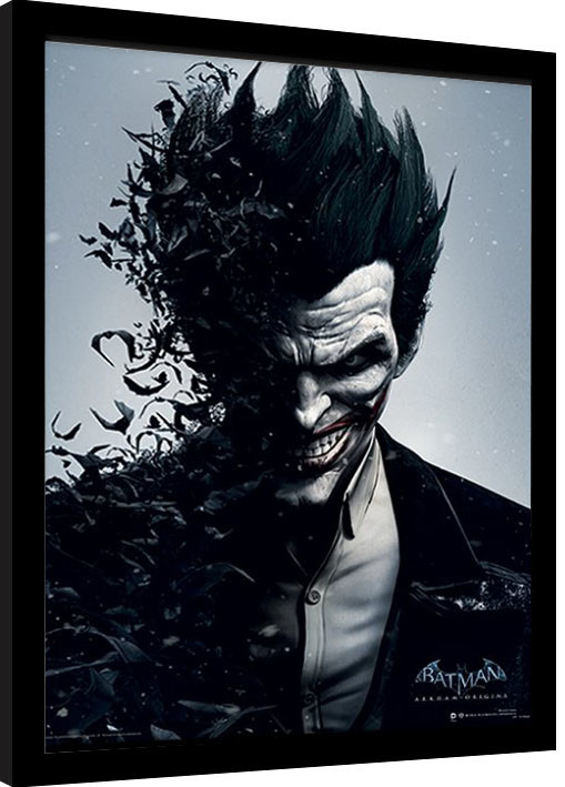 Frame The Joker Supervillan Poster Wall Art Print Picture Cool Gift Batman