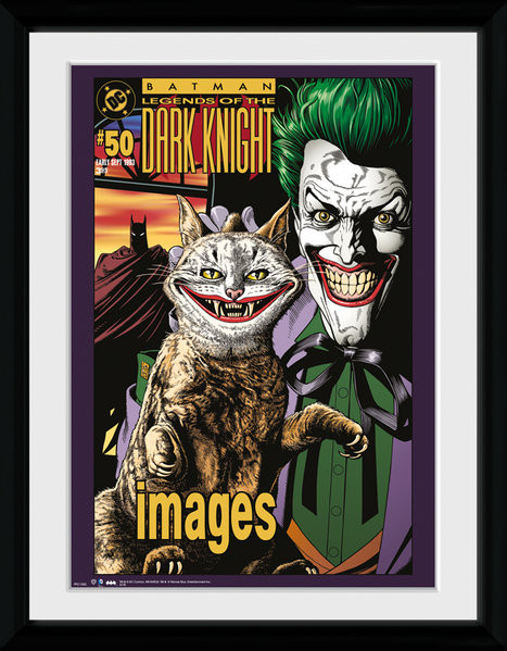 Batman Comic - Joker Cat Framed poster | Buy at Europosters