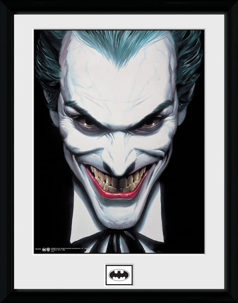 tapa Asesinar En la cabeza de Batman Comic - Joker Smile Framed poster | Buy at Europosters