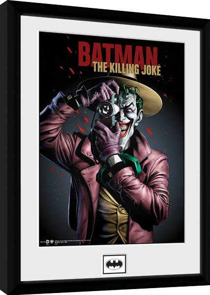 Framed poster Batman Comic - Kiling Joke Portrait