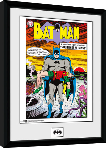 Batman Comic - Robin Dies At Dawn Framed poster | Buy at Europosters