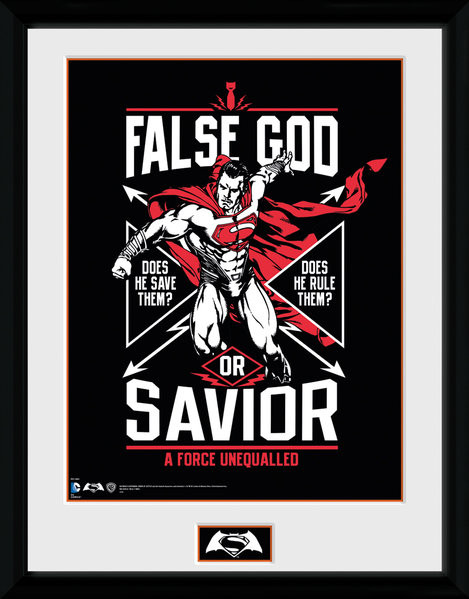 Batman Vs Superman - False God Framed poster | Buy at Europosters