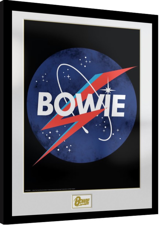 Framed poster David Bowie - NASA