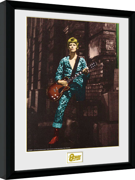 Framed poster David Bowie - Street